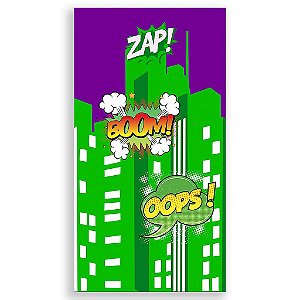 Capa Mini Faixa Lateral Sublimado - Hulk Baby
