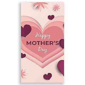 Capa Mini Faixa Lateral Sublimado - Mother's Day