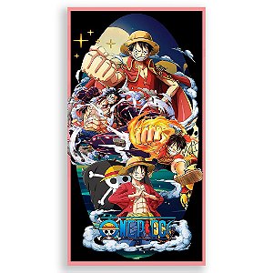 Capa Mini Faixa Lateral Sublimado - One Piece