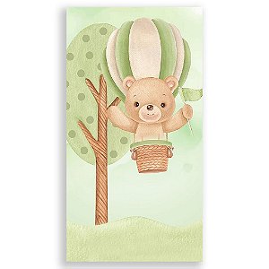 Capa Mini Faixa Lateral Sublimado - Urso Verde