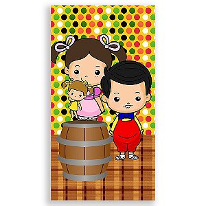 Capa Mini Faixa Lateral Sublimado - Chaves Baby