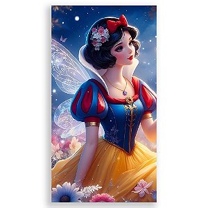 Capa Mini Faixa Lateral Sublimado - Branca de Neve