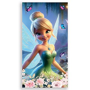 Capa Mini Faixa Lateral Sublimado - Tinker Bell