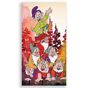 Capa Mini Faixa Lateral Sublimado - Branca De Neve