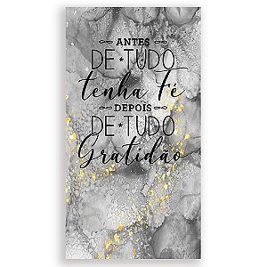 Capa Mini Faixa Lateral Sublimado - Gratidão