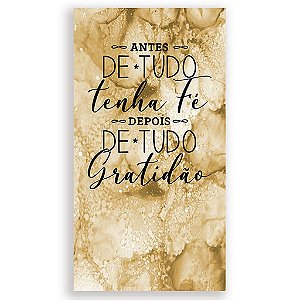 Capa Mini Faixa Lateral Sublimado - Gratidão