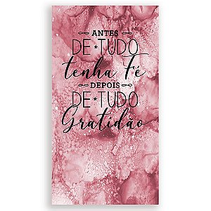 Capa Mini Faixa Lateral Sublimado - Gratidão