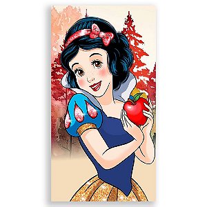 Capa Mini Faixa Lateral Sublimado - Branca De Neve