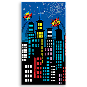 Capa Mini Faixa Lateral Sublimado - Homem Aranha