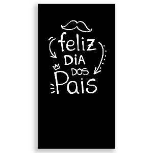 Capa Mini Faixa Lateral Sublimado - Dia dos Pais