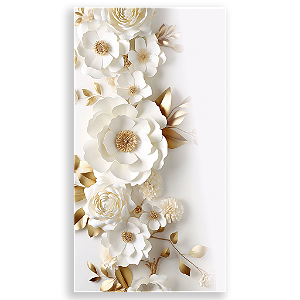 Capa Mini Faixa Lateral Sublimado - Floral