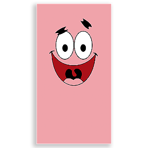 Capa Mini Faixa Lateral Sublimado - Bob Esponja