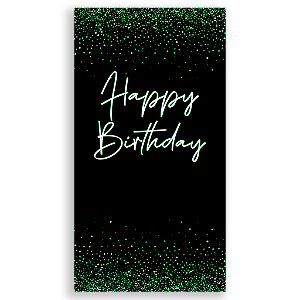 Capa Mini Faixa Lateral Sublimado - Happy Birthday