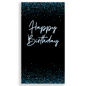 Capa Mini Faixa Lateral Sublimado - Happy Birthday