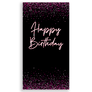 Capa Mini Faixa Lateral Sublimado - Happy Birthday