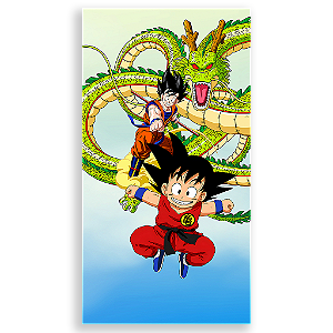 Capa Mini Faixa Lateral Sublimado - Dragon Ball Classico