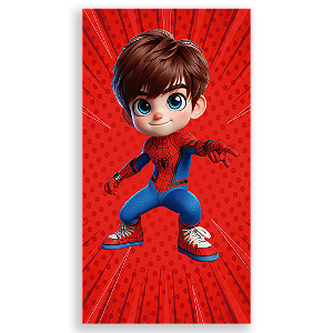 Capa Mini Faixa Lateral Sublimado - Homem Aranha