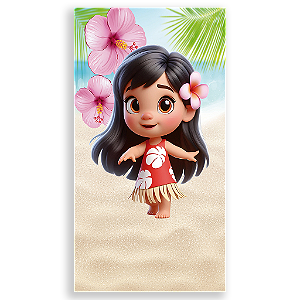 Capa Mini Faixa Lateral Sublimado - Lilo e Stitch