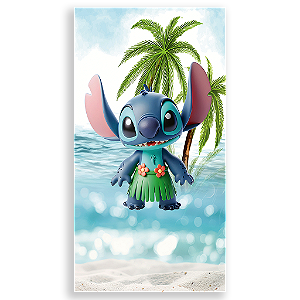 Capa Mini Faixa Lateral Sublimado - Lilo e Stitch