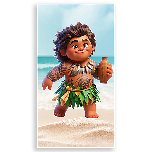 Capa Mini Faixa Lateral Sublimado - Moana
