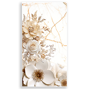 Capa Mini Faixa Lateral Sublimado - Floral