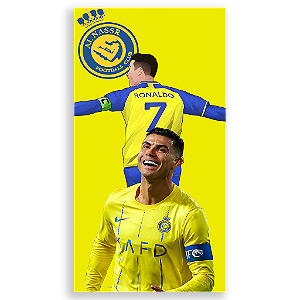 Capa Mini Faixa Lateral Sublimado - CR7 Cristiano Ronaldo
