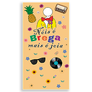 Capa Mini Faixa Lateral Sublimado - Festa Junina Nois e Brega