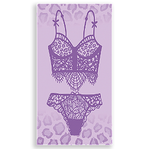 Capa Mini Faixa Lateral Sublimado - Cha De Lingerie