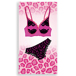 Capa Mini Faixa Lateral Sublimado - Cha De Lingerie