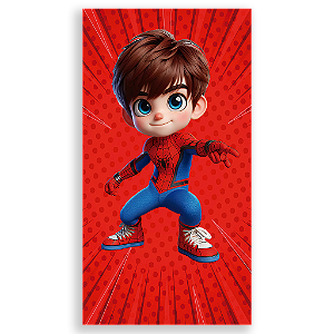 Capa Mini Faixa Lateral Sublimado - Homem Aranha
