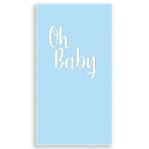 Capa Mini Faixa Lateral Sublimado - Oh Baby