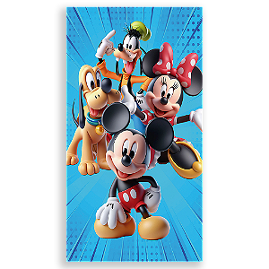 Capa Mini Faixa Lateral Sublimado - Mickey
