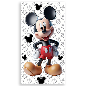 Capa Mini Faixa Lateral Sublimado - Mickey