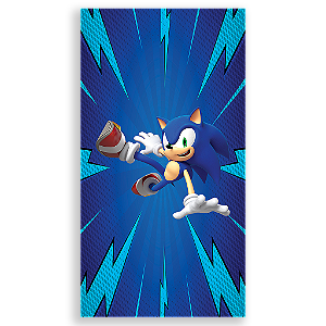 Capa Mini Faixa Lateral Sublimado - Sonic