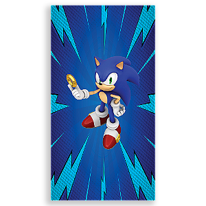 Capa Mini Faixa Lateral Sublimado - Sonic