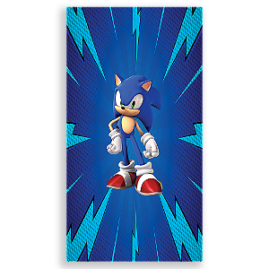 Capa Mini Faixa Lateral Sublimado - Sonic