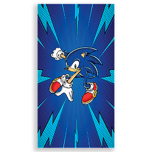 Capa Mini Faixa Lateral Sublimado - Sonic