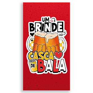 Capa Mini Faixa Lateral Sublimado - Casca de Bala