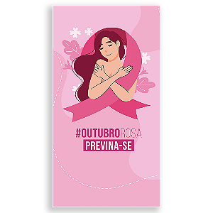 Capa Mini Faixa Lateral Sublimado - Outubro Rosa