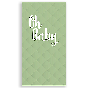 Capa Mini Faixa Lateral Sublimado - Oh Baby