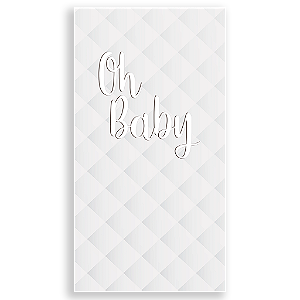 Capa Mini Faixa Lateral Sublimado - Oh Baby