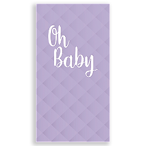 Capa Mini Faixa Lateral Sublimado - Oh Baby