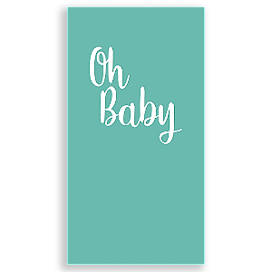 Capa Mini Faixa Lateral Sublimado - Oh Baby