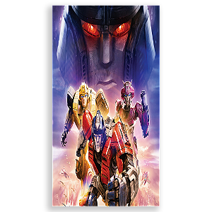 Capa Mini Faixa Lateral Sublimado - Transformers