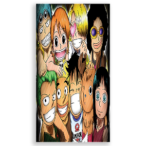 Capa Mini Faixa Lateral Sublimado - One Piece