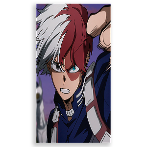 Capa Mini Faixa Lateral Sublimado - My Hero Academia
