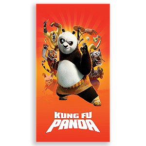 Capa Mini Faixa Lateral Sublimado - Kung Fu Panda