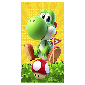 Capa Mini Faixa Lateral Sublimado - Super Mario