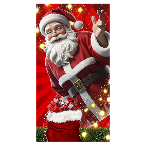 Capa Mini Faixa Lateral Sublimado - Natal