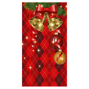 Capa Mini Faixa Lateral Sublimado - Natal